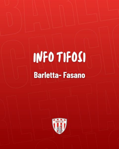 Barletta 1922 - Città di Fasano: Curva Sud ai tifosi di casa