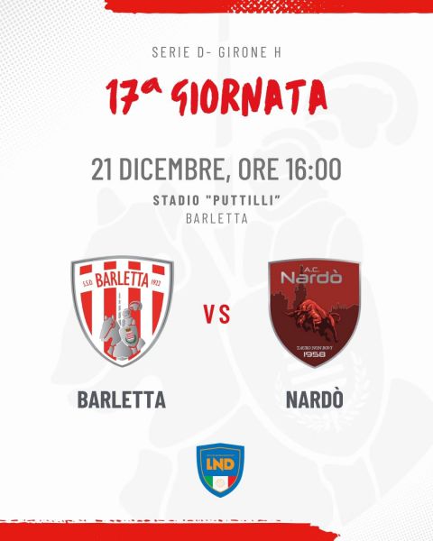 Barletta 1922 - Nard�: tutte le info