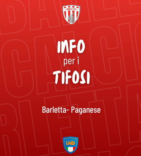 Barletta 1922 - Paganese Calcio 1926: tutte le info