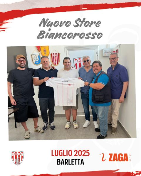 Barletta 1922 & Zaga Sport, insieme!