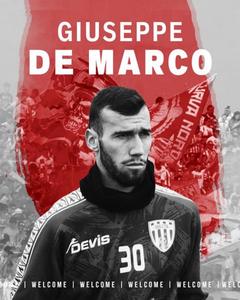 Giuseppe De Marco è un nuovo attaccante biancorosso