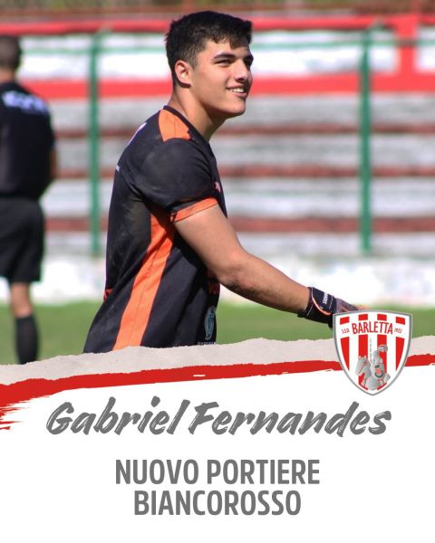 Gabriel Fernandes nuovo portiere biancorosso