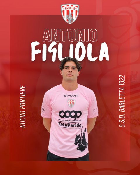 Antonio Figliola  un nuovo portiere biancorosso